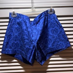 Gap blue print shorts